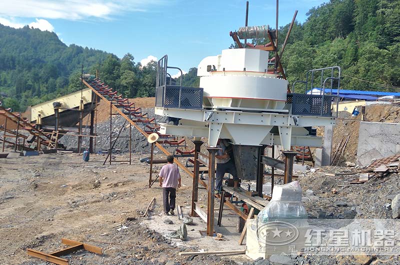 湖南客戶安裝現場，準備投產使用