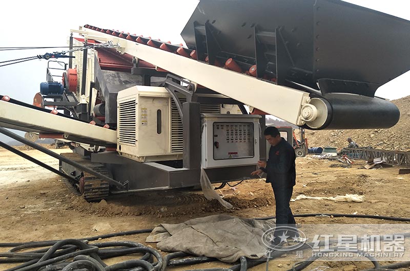 客戶現場，通電作業