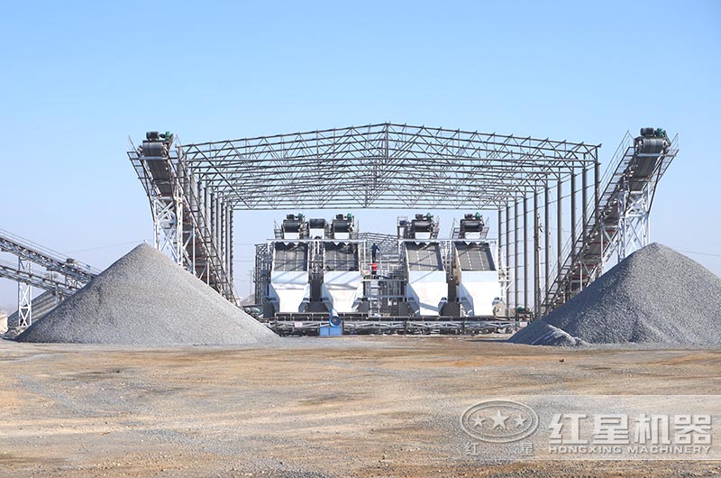 砂石廠，河北客戶現場圖