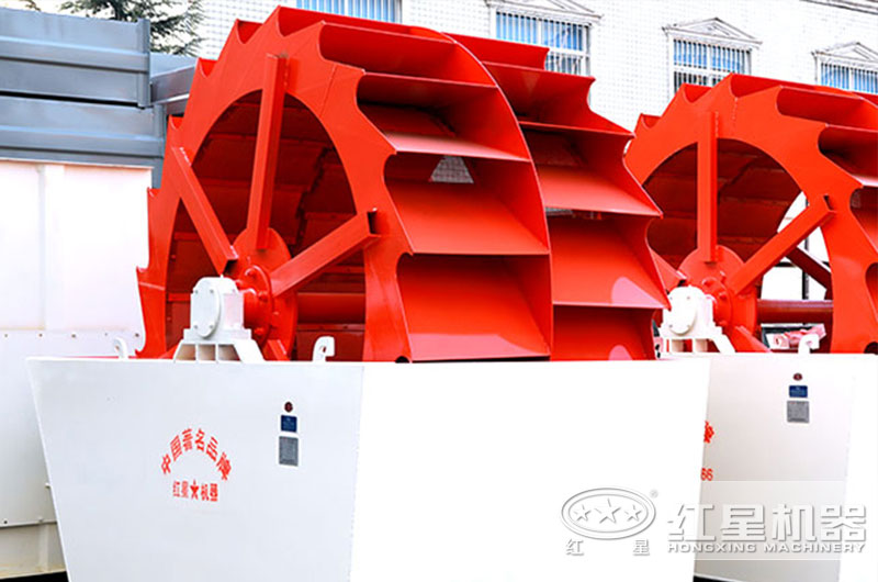 輪式洗沙機時產15-260噸，電機功率：8p、4-11kw