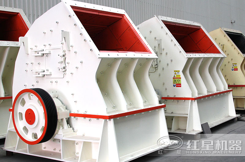 重錘式破碎機廠區實拍大圖